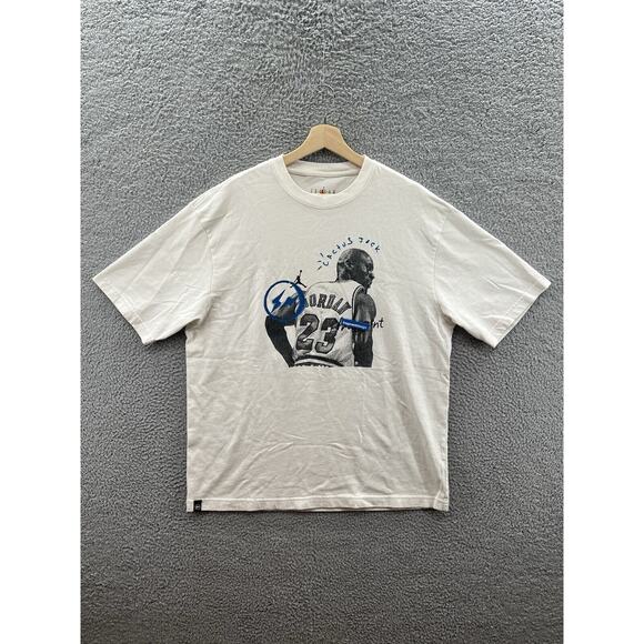 Jordan x Travis Scott x Fragment Short Sleeve T-Shirt Sample Men’s Size Large
